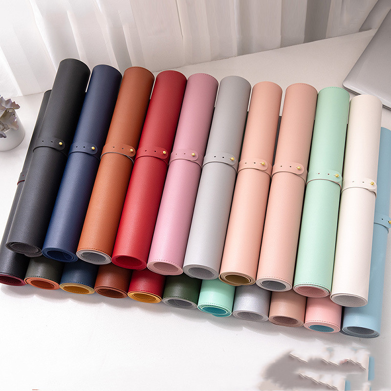 The Minimalist Vegan Leather Desk Mat — Sleek Workspace Anchor
