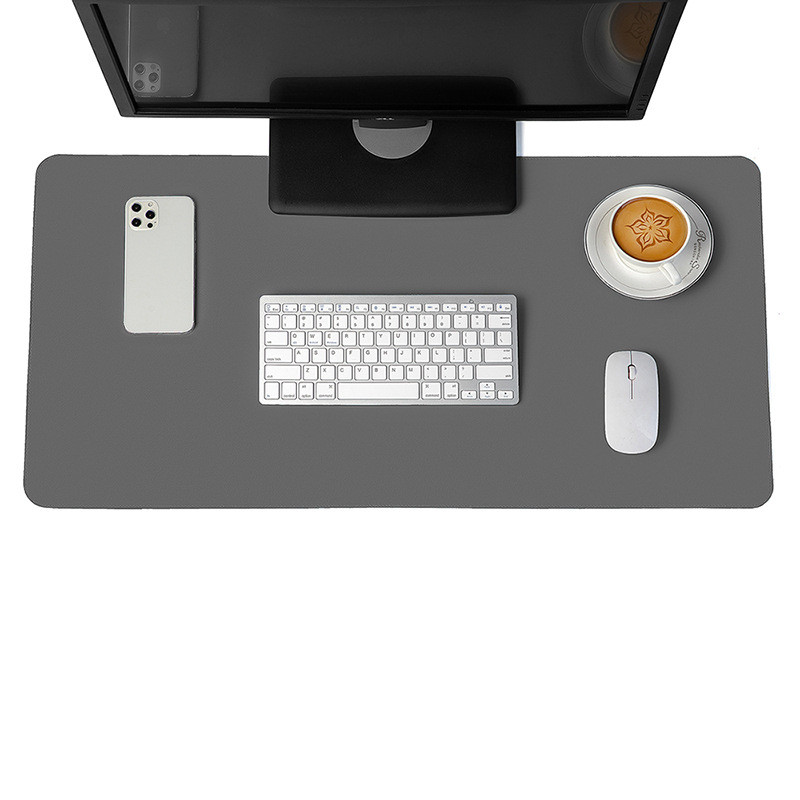 The Minimalist Vegan Leather Desk Mat — Sleek Workspace Anchor