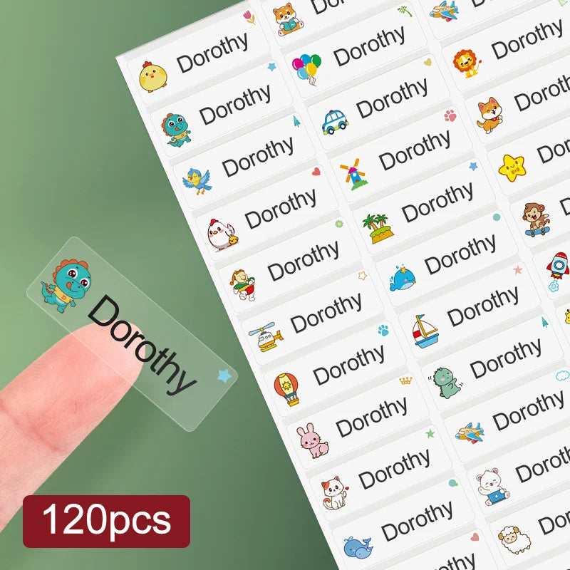 Durable Name Stickers for Kids’ School Supplies | Custom Labels