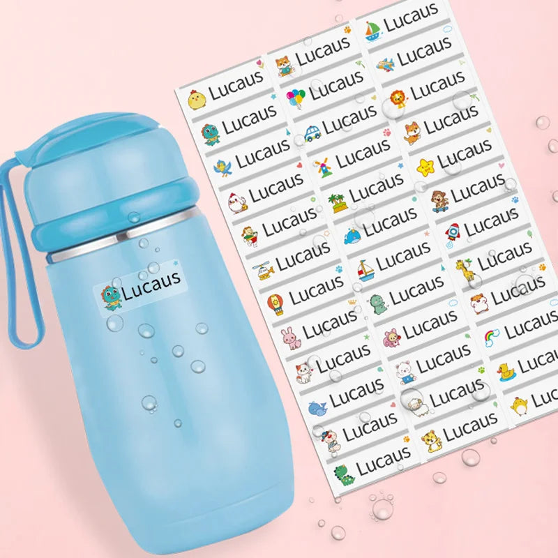 Durable Name Stickers for Kids’ School Supplies | Custom Labels