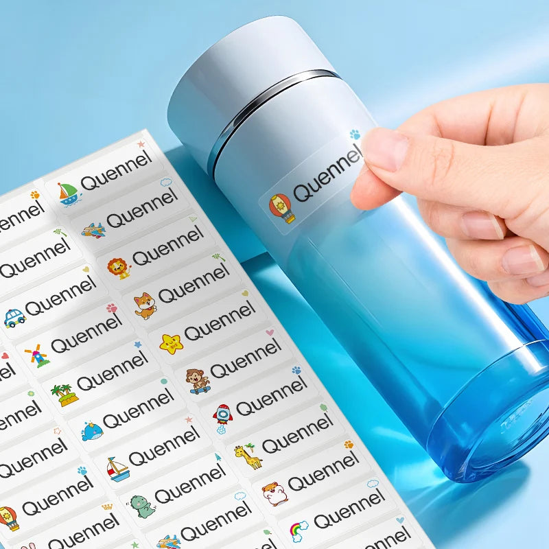 Durable Name Stickers for Kids’ School Supplies | Custom Labels