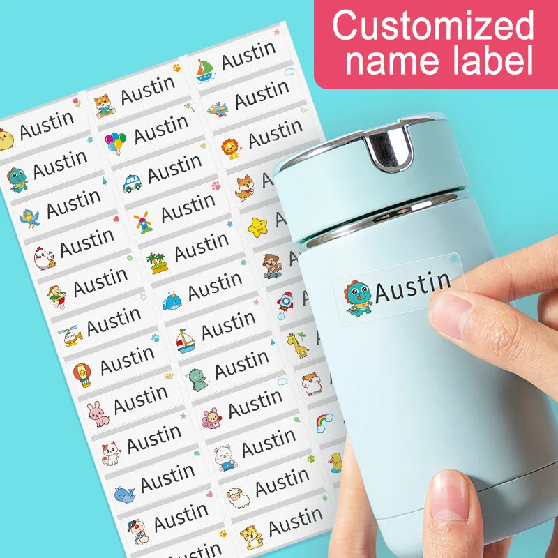 Durable Name Stickers for Kids’ School Supplies | Custom Labels
