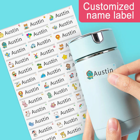 Durable Name Stickers for Kids’ School Supplies | Custom Labels