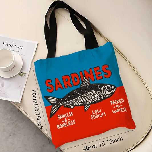 Sardine Tote Bag