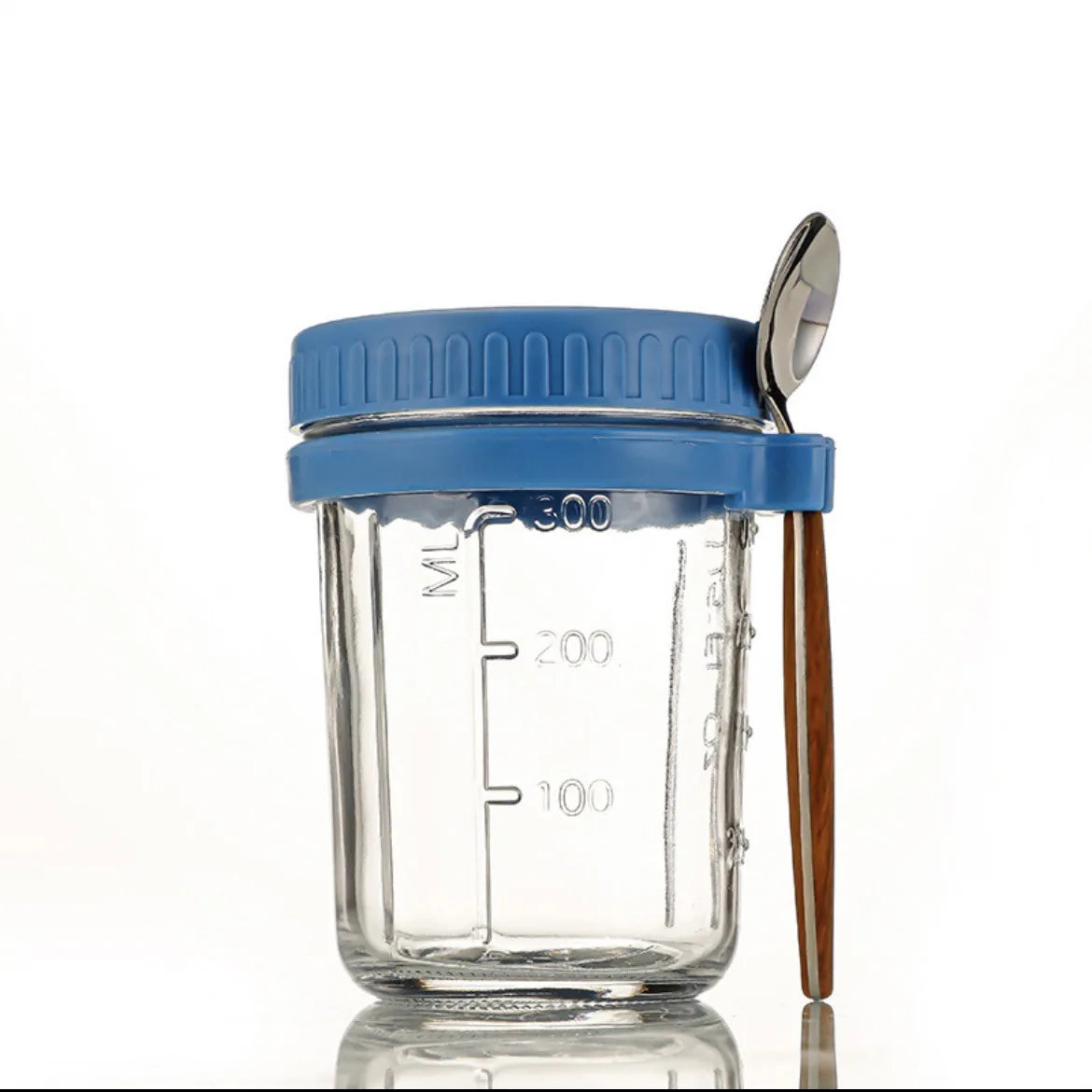Overnight Oats Glass Pots
