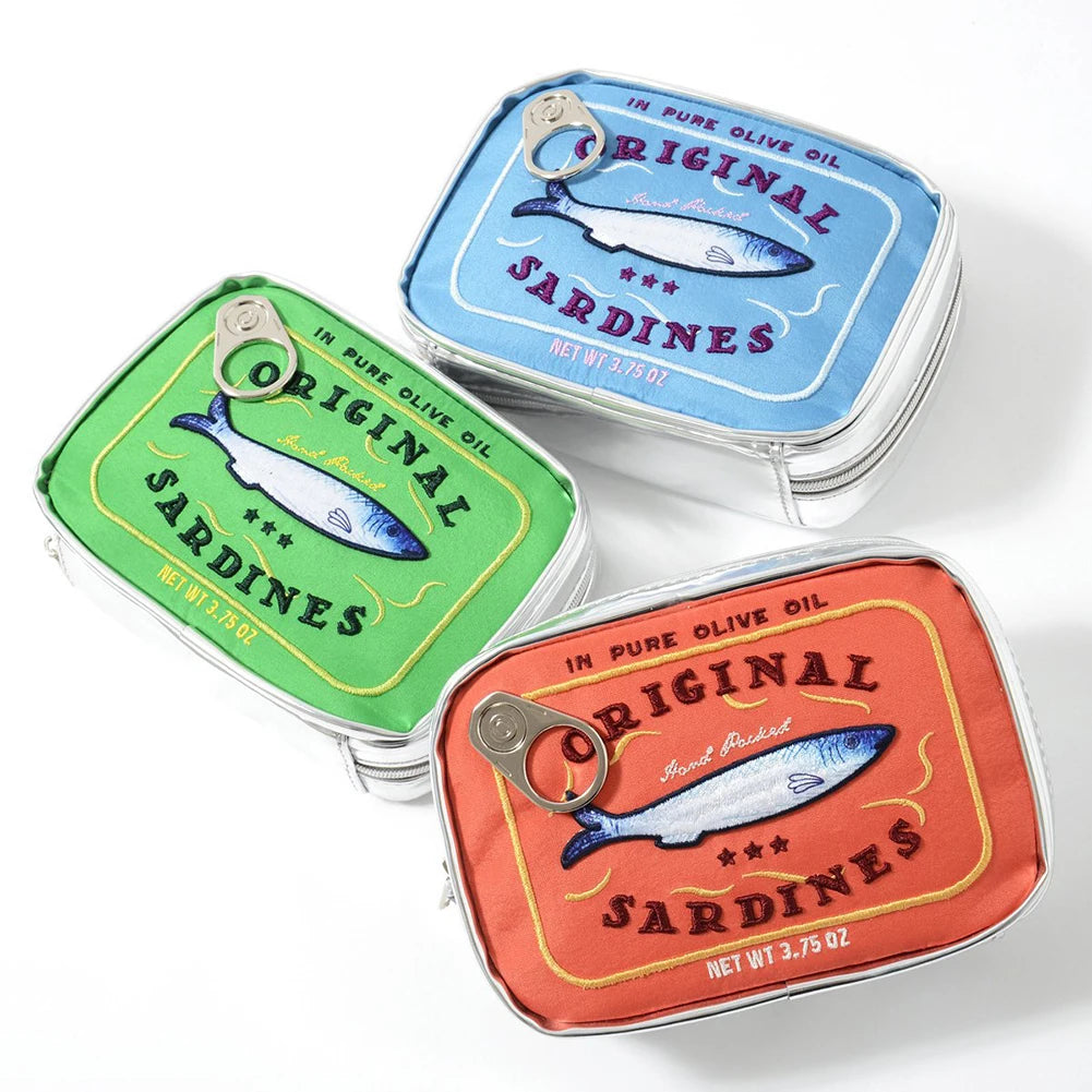 The Sardine Cosmetic Pouch