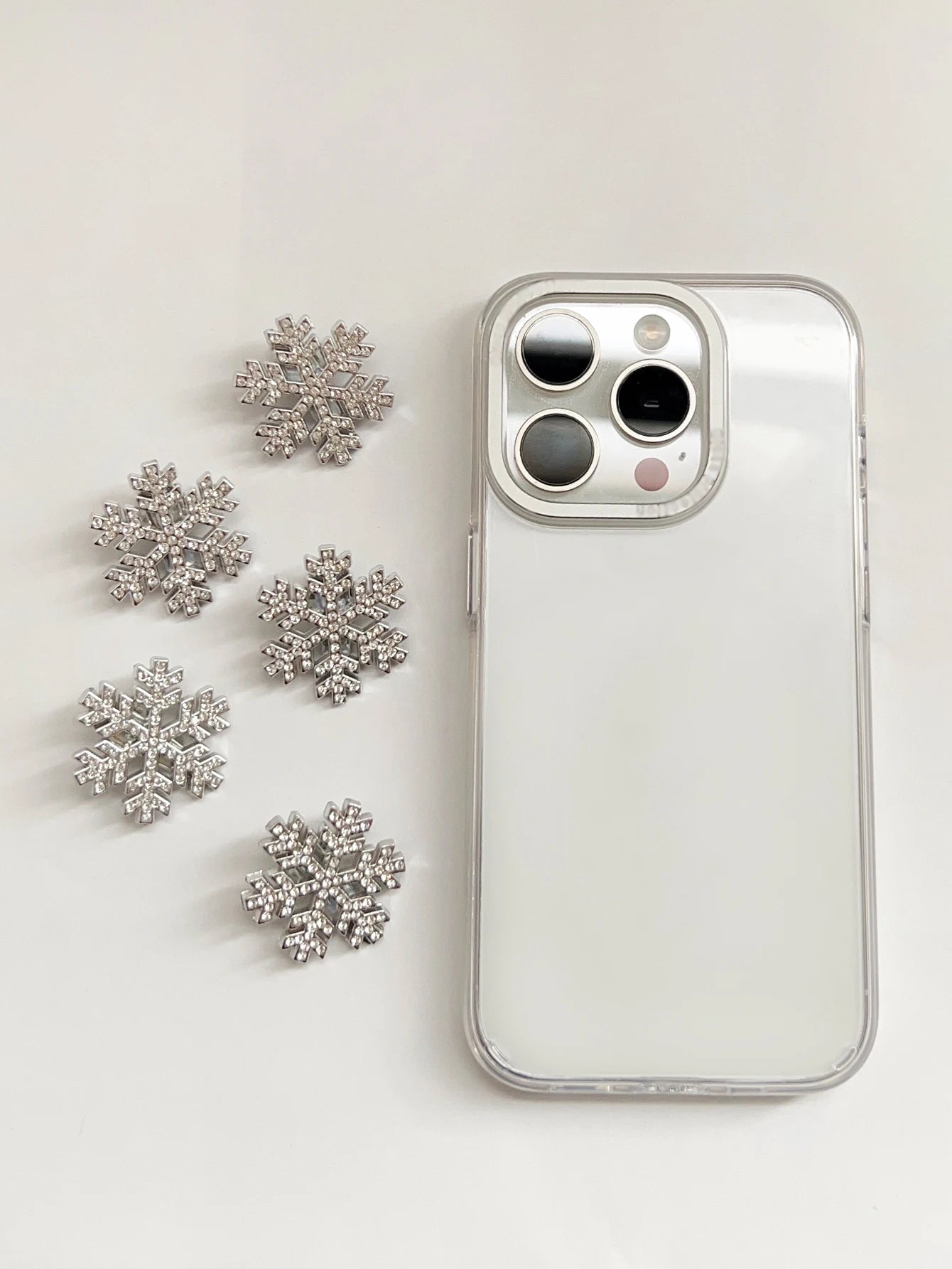 Silver Snowflakes (6 pc)