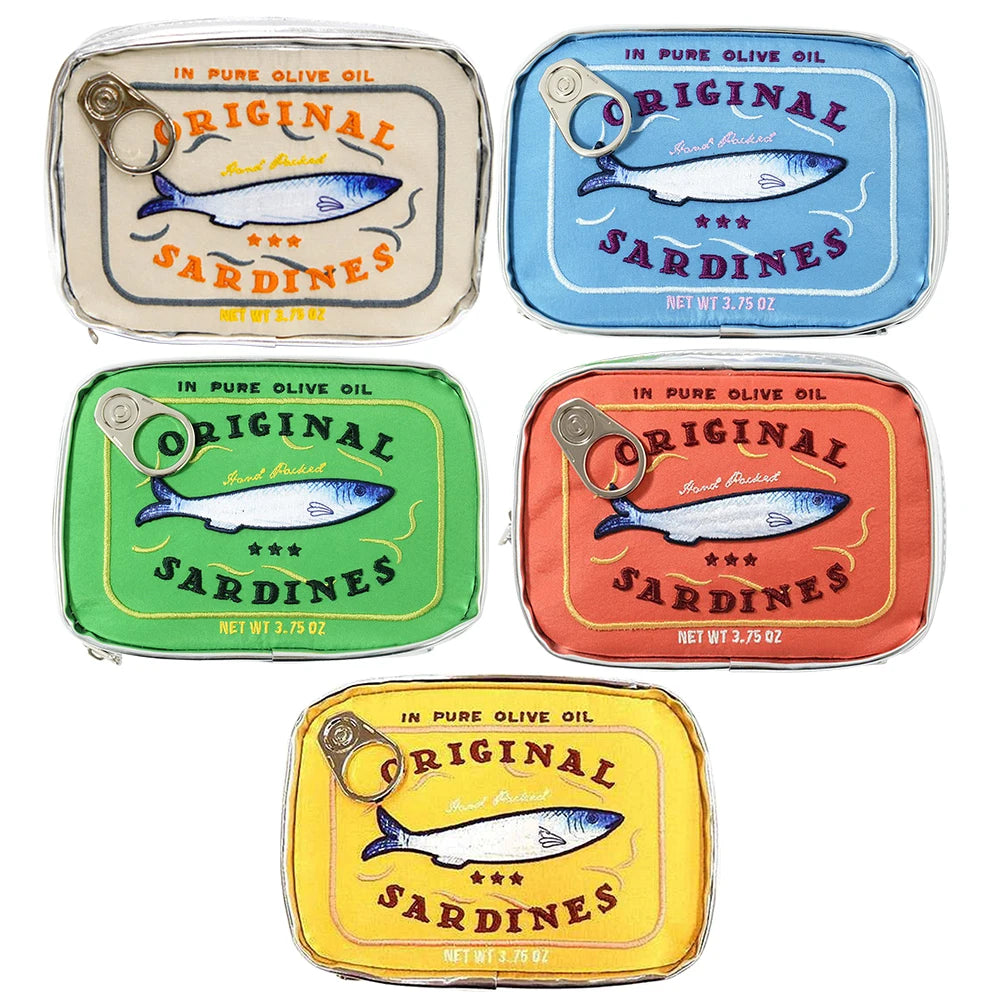 The Sardine Cosmetic Pouch