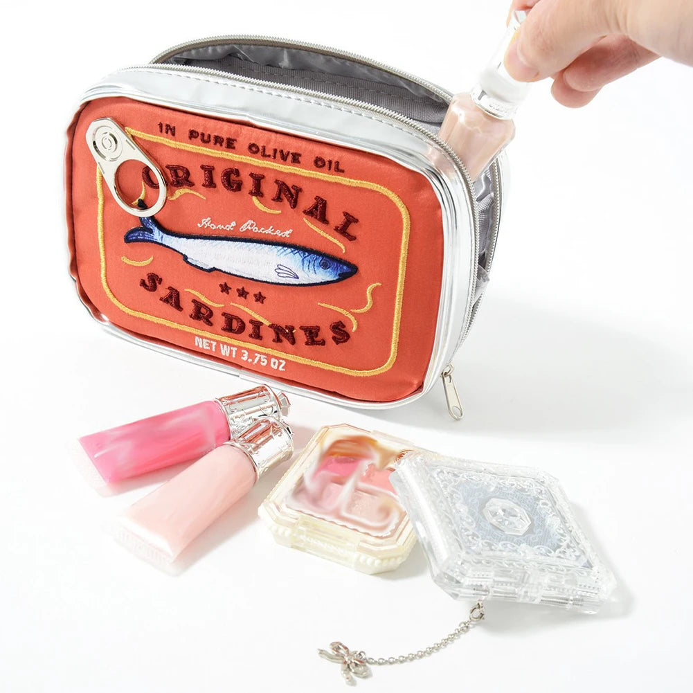 The Sardine Cosmetic Pouch