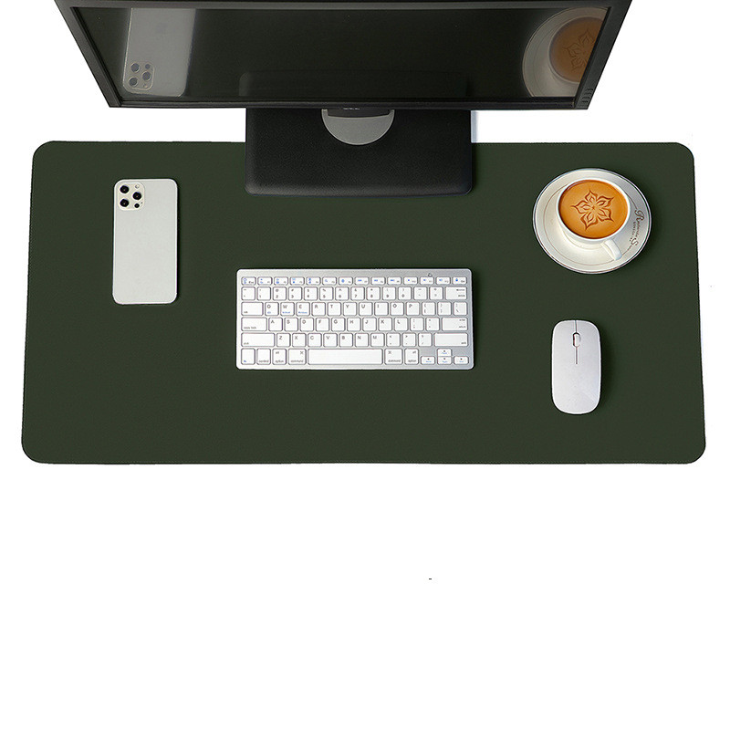 The Minimalist Vegan Leather Desk Mat — Sleek Workspace Anchor