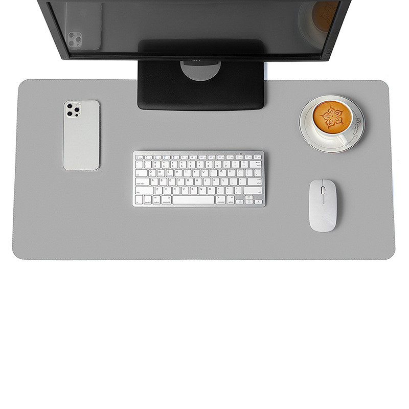 The Minimalist Vegan Leather Desk Mat — Sleek Workspace Anchor
