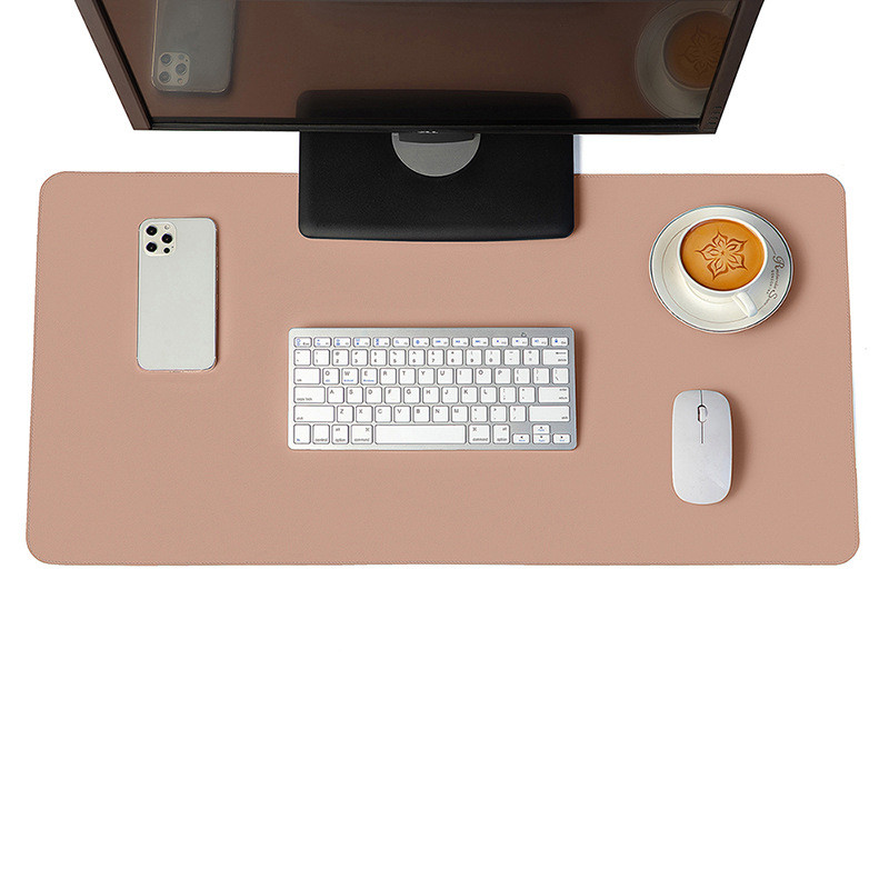 The Minimalist Vegan Leather Desk Mat — Sleek Workspace Anchor